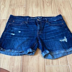 American Eagle Distressed Shorts